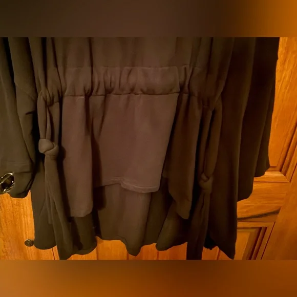 Free People Slouchy Tie Front Sweatshirt - Picture 6 of 10